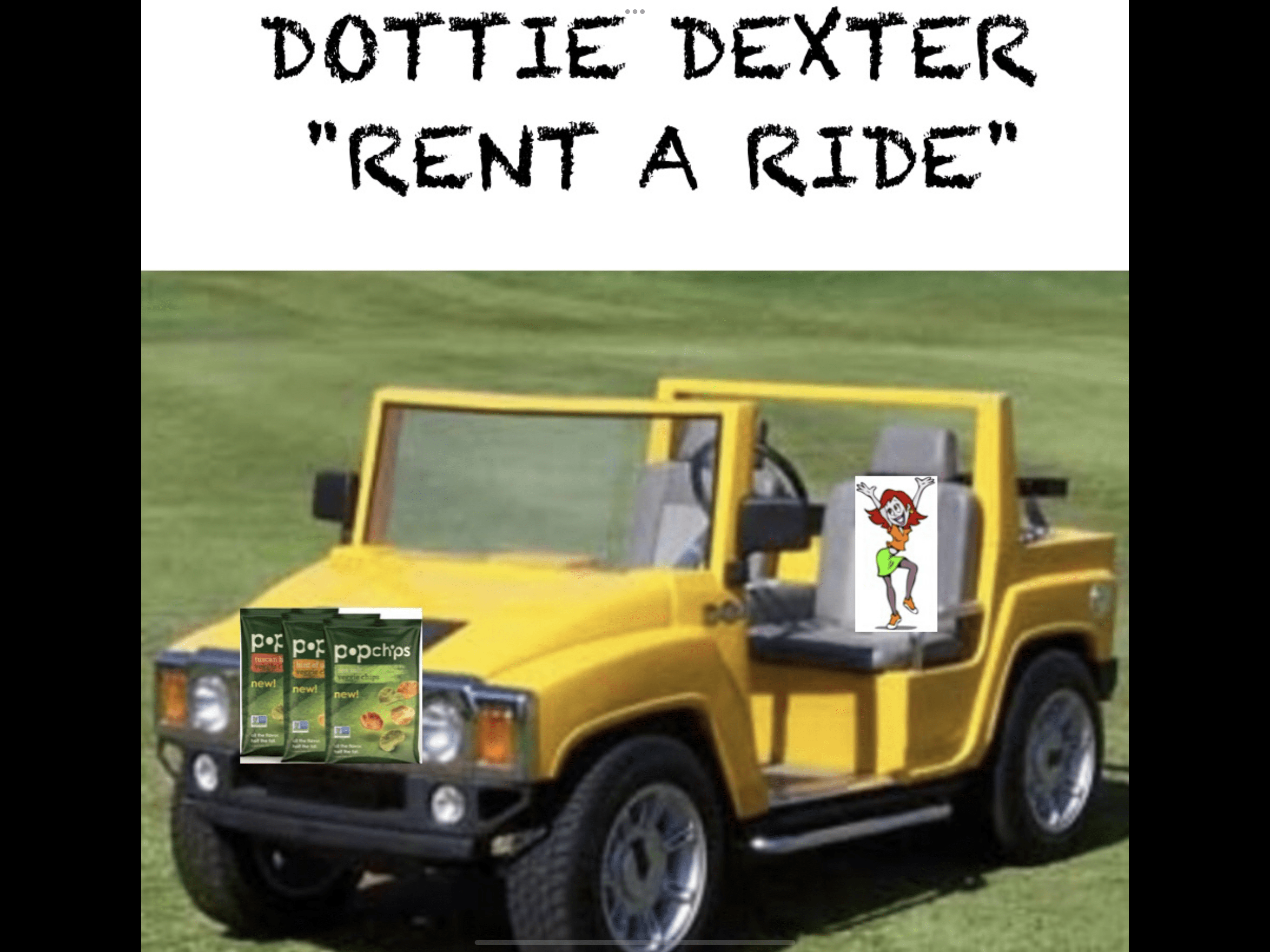 Rentourride, Rental rides, GEO rental tours, Santa Monica rent our rides, Dottie Dexter